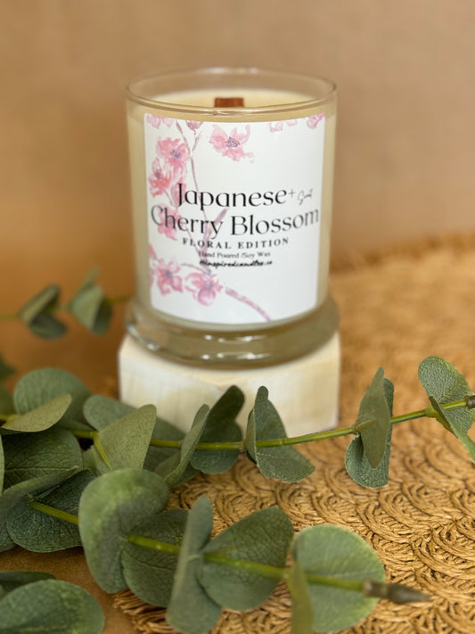 10oz Soy/Coconut Japanese Cherry Blossom Candle