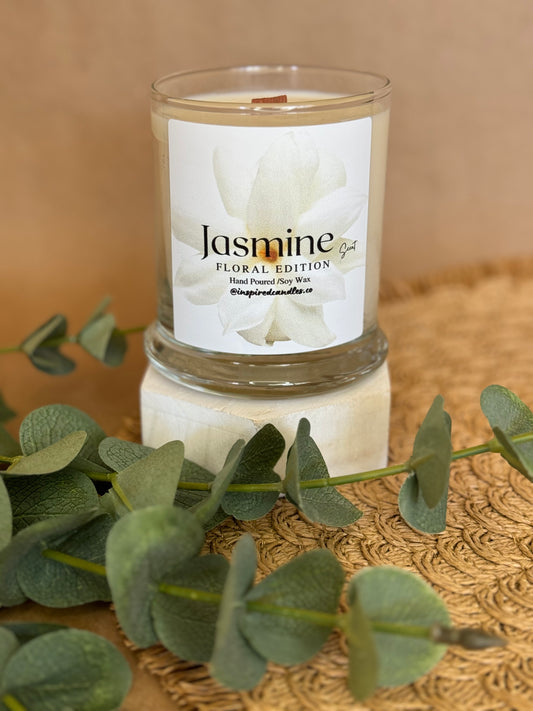 10oz Soy/Coconut Jasmine Candle